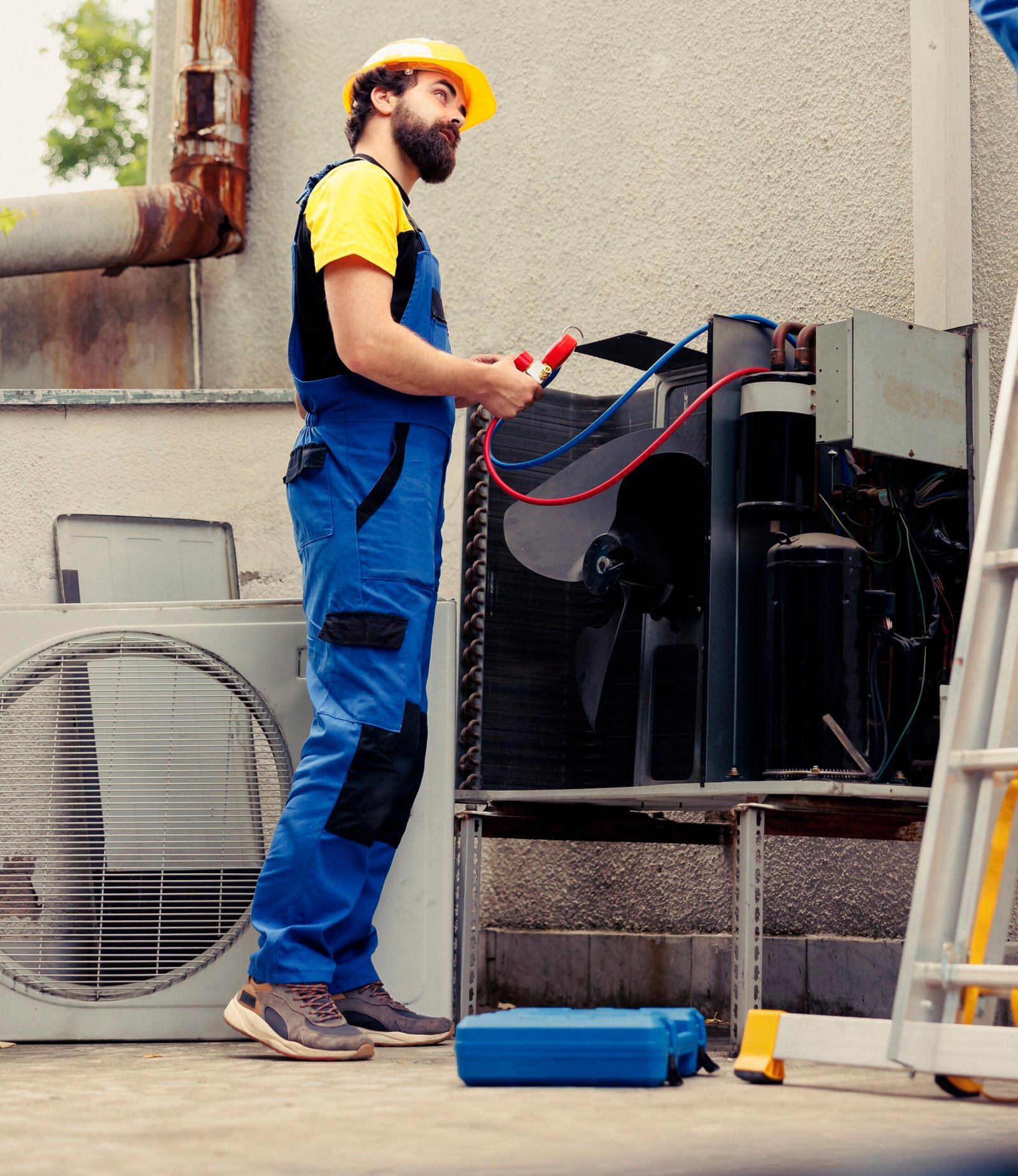 Clean Around the Outdoor Unit